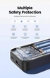 УМБ Повербанк Ugreen PB502 10000 mAh 30W портативна батарея зовнішній акумулятор з наскрізною зарядкою для зарядки телефону та ноутбуку Gray (25185) - зображення 8