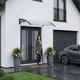 Козырек навес для двери из поликарбоната Gockowiak Beno 150х80 см крыша для балкона, террасы - изображение 2