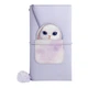 Блокнот Nimmy обкладинка з PU шкіри Hand Book Combination 3 кишені з внутрішньої сторони для банківських карток або візиток Rabbit Purple - зображення 1