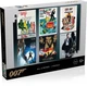 Пазл Winning Moves JAMES BOND 007 Actor Debut Poster Джеймс Бонд 1000 шт. - изображение 2