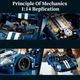 Конструктор Technic FORD GT 1466 деталей машинка гоночная ФОРД синий - изображение 9