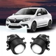 LED фары противотуманные EA 6000К 100W лазерные четкая граница Renault Citroen Ford Mitsubishi Peugeot Subaru 3,5 дюйма 90мм - изображение 1