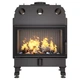 Каминная топка чугунная SAVEN Balance 80х50 Black (11,0 kW) ECO - изображение 1