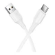 USB кабель для швидкої зарядки HOCO X120 Type-C 15w 1 м Білий - зображення 1