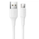 USB кабель для швидкої зарядки HOCO X120 Type-C 15w 1 м Білий - зображення 2