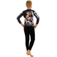 Рашгард лонгслів дитячий SP-Sport MONKEY JIU-JITSU 9534B BO-3624 розмір 32-34, зріст 120-130см Чорний - зображення 10