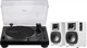 Програвач вінілових дисків Audio-Technica AT-LP120XBT-USB + Акустичні колонки Audio-Technica AT-SP3X - зображення 1