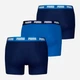 Набор трусов боксеров мужских хлопковых Puma Men Everyday Boxer 3P 93832704 M 3 шт Blue Combo (8720245559010) - изображение 5