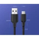 Дата кабель USB 2.0 AM to USB-C 0.25m 3A US287 black Ugreen (60114) - изображение 3