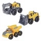 Спецтехника Dickie Toys Вольво. Автоконструктор, 3 машины (3722015) - изображение 1