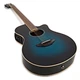 Гитара электроакустическая Yamaha APX600 Oriental Blue Burst - изображение 7