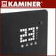 Стеклянный электрический обогреват Kaminer Zelva 2500 Вт с управлением через WiFi и пультом Черный (26572) - изображение 5