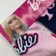 Шкарпетки дитячі 3 пари Barbie - розмір 27-30 (4-6 рочків) Рожевий Синій - зображення 4
