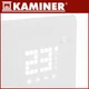 Стеклянный электрический обогреват Kaminer Zelva 2500 Вт с управлением через WiFi и пультом Белый (26573) - изображение 5