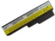 Батарея для ноутбука Lenovo IdeaPad G430 42T4585, 4400mAh, 6cell, 11.1V, Li-ion, черная, - изображение 2