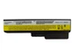 Батарея для ноутбука Lenovo IdeaPad G430 42T4585, 4400mAh, 6cell, 11.1V, Li-ion, черная, - изображение 4