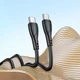 Провод для зарядки Type-C на Type-C Borofone BX121 60W, 1 м. Чёрный (1011121-Black) - изображение 1