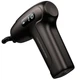 Портативный компактный ручной массажер пистолет массажер Massage Gun Hoco для спины и всего тела 4 в 1 черный - изображение 4