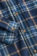 Фланелевая детская рубашка в клетку для мальчика 92 см (1,5-2Y) H&M синий - изображение 2