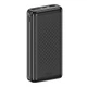 Power bank XO PB309 20000 mAh с быстрой зарядкой PD20W+Quick Charge 22.5W и дисплеем Black - изображение 2