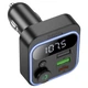 Автомобильный FM-трансмиттер модулятор Bluetooth MP3 HOCO E85 Tiger 20w, PD/QC, USB-C/ 2xUSB-A - изображение 3