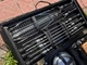 2в1 Шашличний набір шампурів в кейсі + Стіл трансформер uwest + мангал, подарунок брату, куму, батьку, чоловіку - зображення 7