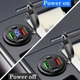 Врезная USB зарядка 4 порта QC 3.0 + PD Type-C с вольтметром в авто/к акуму/батарее - изображение 6