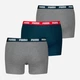 Набор трусов шортов мужских Puma Men Everyday Boxer 3P 93832705 XL 3 шт Grey/Blue (8720245559089) - изображение 6