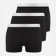 Набор трусов боксеров мужских хлопковых Trendyol TMNSS25BX00010 L 3 шт Black (8684737419889) - изображение 4