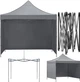 Садовий павільйон Springos 300 x 300 см Сірий (GP0003) - зображення 1