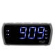 Радіобудильник Adler AD 1121 S з великим LED дисплеєм AM FM Silver - зображення 1