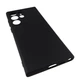 Чехол Silicone Case для Samsung Galaxy S23 Ultra бампер с микрофиброй черный - изображение 3