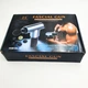 Аккумуляторный массажер для тела мышечный портативный ручной 4 насадки Fascial Gun KH-320 красный - изображение 6