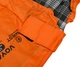 Спальний мішок Forrest Voyager+ 16°C Sleeping Bag Orange-Gray Leftt (207856) FVP16-OGL - зображення 3