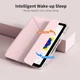 Чехол обложка Transparent Y-Fold desing + Right Pencil Holder BBM1 для iPad 10 2022/2024 10.9"/iPad 11" 2025 (A16) Розвый - изображение 2