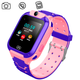 Дитячий смарт годинник телефон Uwatch CW5Z SIM карта, GPS, камера, SOS, вологозахист Pink - зображення 1