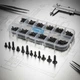 Набор Микросаморезов M1;M1.2/600шт MIX Потайных и Полукруглых с Отверткой SPEC (SP-240520) - изображение 3
