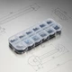 Набор Микросаморезов M1;M1.2/600шт MIX Потайных и Полукруглых с Отверткой SPEC (SP-240520) - изображение 4