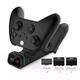 Аккумуляторные батареи Dobe и док станция для геймпадов Xbox Series X S One S 800 mAh с индикацией заряда Черный - изображение 4
