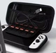 Жесткий защитный чехол-сумка для Nintendo Switch - Switch Oled с 3D принтом Черный - изображение 4