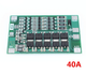 Контроллер BMS 4S плата защиты заряда/разряда Li-Ion 18650 40A 16.8V с балансировкой (0232) - изображение 4