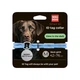 Шнурок для адресника з паракорду WAUDOG Smart ID, що світиться, світловідбиваючий, M, Д 4 мм, Дл 42-76 см блакитний - зображення 3