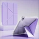 Чехол обложка Transparent Y-Fold desing + Right Pencil Holder BBM1 для iPad Air 4 2020/Air 5 2022 10,9"/Air 11" 2024(M2)/2025(M3)/2026(M4) Сиреневый - изображение 2