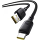 Кабель Baseus Silky Series USB-A to USB-C 100W 1m Black (P10377703113-00) [155534] - изображение 2