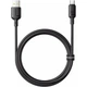 Кабель Baseus Silky Series USB-A to USB-C 100W 1m Black (P10377703113-00) [155534] - изображение 3