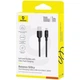 Кабель Baseus Silky Series USB-A to USB-C 100W 1m Black (P10377703113-00) [155534] - изображение 5