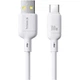Кабель Baseus Silky Series USB-A to USB-C 100W 1m White (P10377703213-00) [155535] - изображение 1