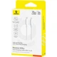 Кабель Baseus Silky Series USB-C to Lightning 20W 1m White (P10377700213-00) [155531] - зображення 4