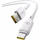 Кабель Baseus Silky Series USB-A to USB-C 100W 1m White (P10377703213-00) [155535] - изображение 2