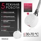 ТЕН для рушникосушки Onlyheat Ivory White Pro Wi-Fi 0.6 кВт (прихований монтаж) - зображення 3